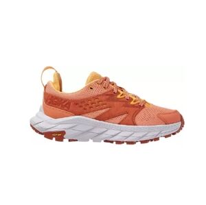 HOKA Women's Anacapa Breeze Low Trail Hiking Shoes. Color: Sun Baked/Yellow